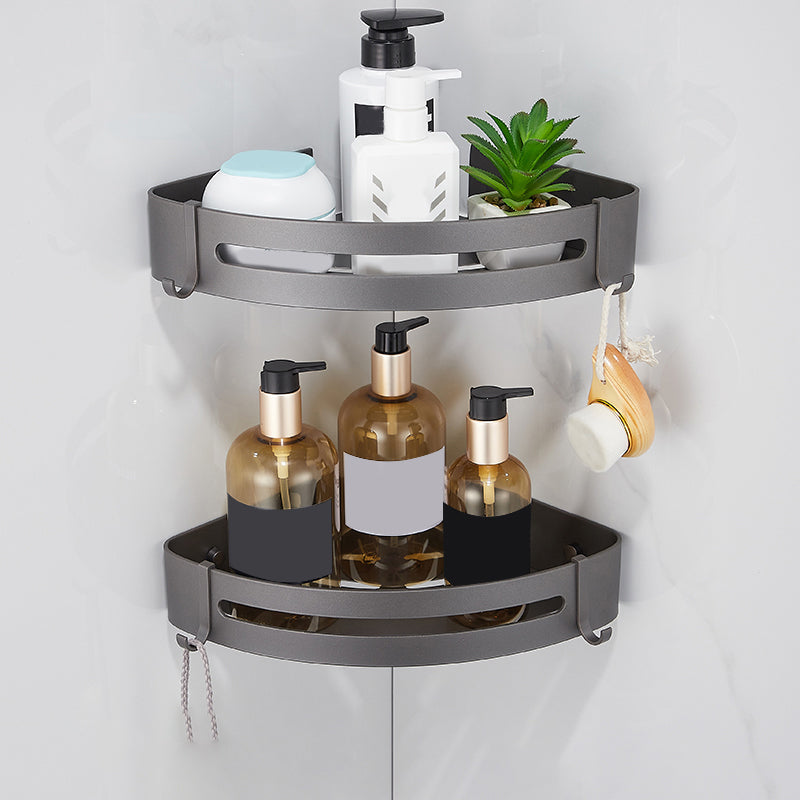 BowLift | Modern Gray Bathroom Accessory as Individual Piece or as Set Made of Metal
