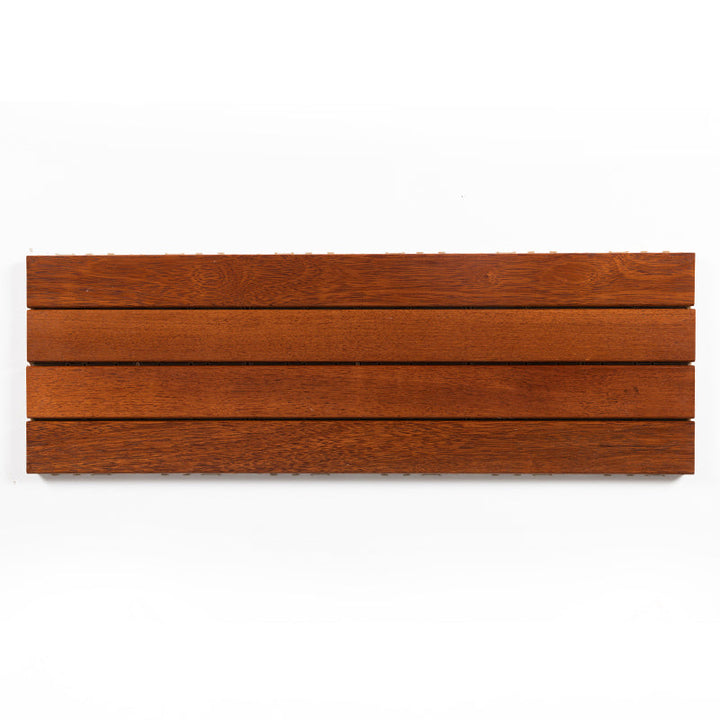 BowLift | 4-Slat Wood Deck/Patio Floor Tiles Interlocking Installation Floor Tiles