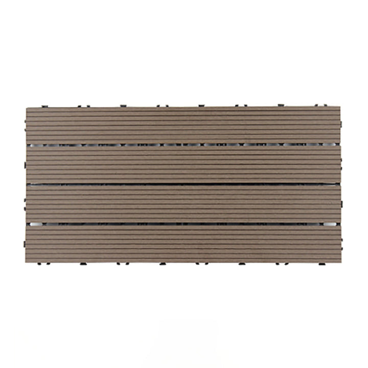 BowLift | 12" X 24" Deck/Pavement Floor Tiles 4-Slat Decking Tiles