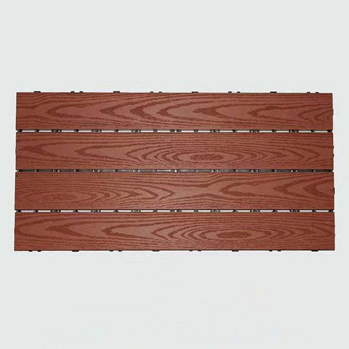 BowLift | 12" X 24" Deck/Pavement Floor Tiles 4-Slat Decking Tiles