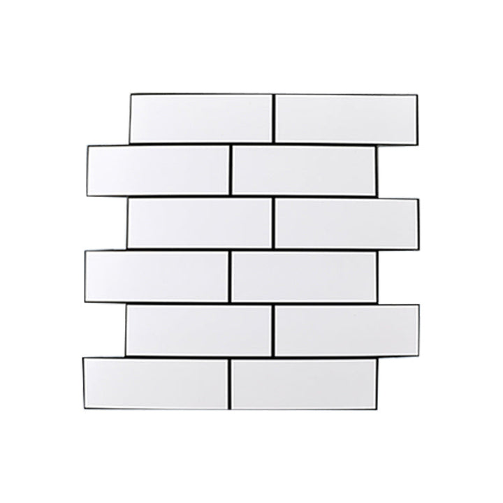 BowLift | Plastic Peel & Stick Subway Tiles Contemporary Waterproof Peel & Stick Subway Tiles