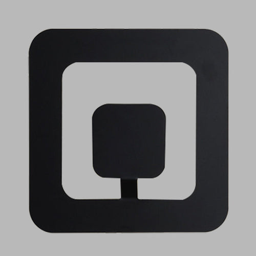 BowLift | Minimalistic square wall lamp fixture made of iron 7