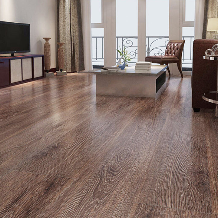 BowLift | Rectangle PVC Flooring Smooth Peel and Stick Wood Look Vinyl Floor