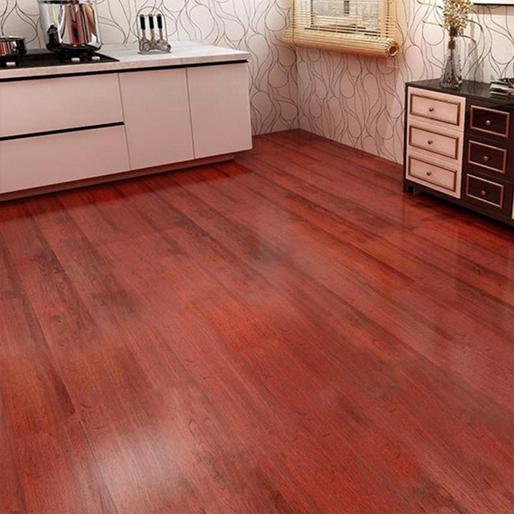 BowLift | Rectangle PVC Flooring Smooth Peel and Stick Wood Look Vinyl Floor