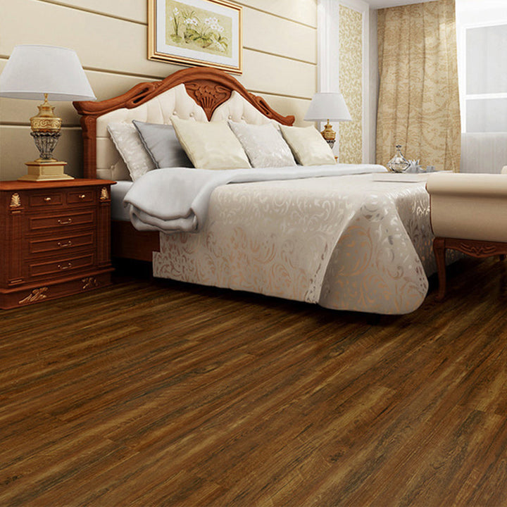 BowLift | Rectangle PVC Flooring Smooth Peel and Stick Wood Look Vinyl Floor