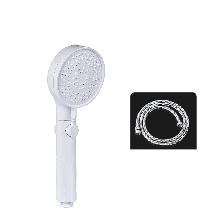 BowLift | Modern Round Hand Shower 3 Spray Patterns Wall Mounted Hand Shower