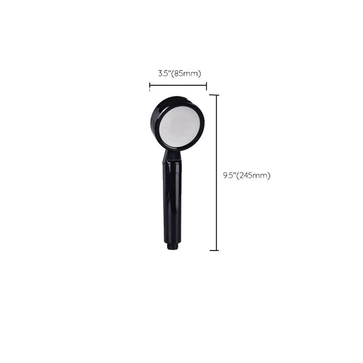 BowLift | Modern Round Hand Shower 3 Spray Patterns Wall Mounted Hand Shower