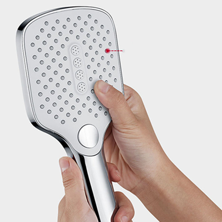 BowLift | Contemporary Rectangular Hand Shower 3 Jets Wall Mounted Hand Shower