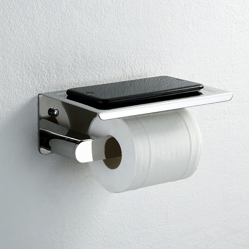 BowLift | Contemporary bathroom accessories single item or in set in silver