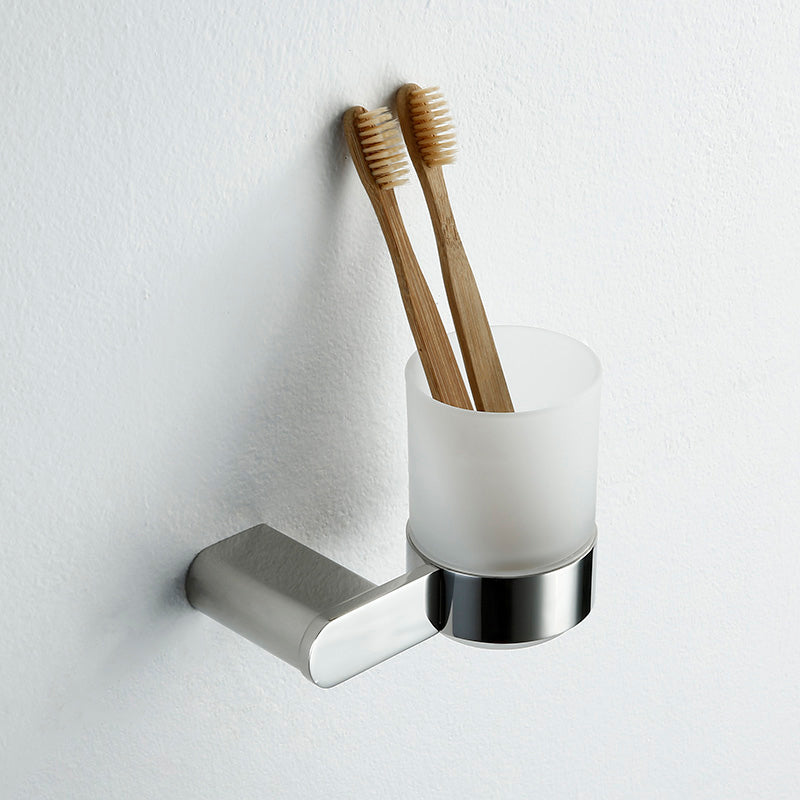 BowLift | Contemporary bathroom accessories single item or in set in silver