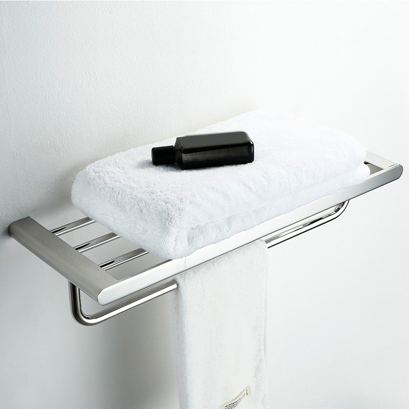 BowLift | Contemporary bathroom accessories single item or in set in silver