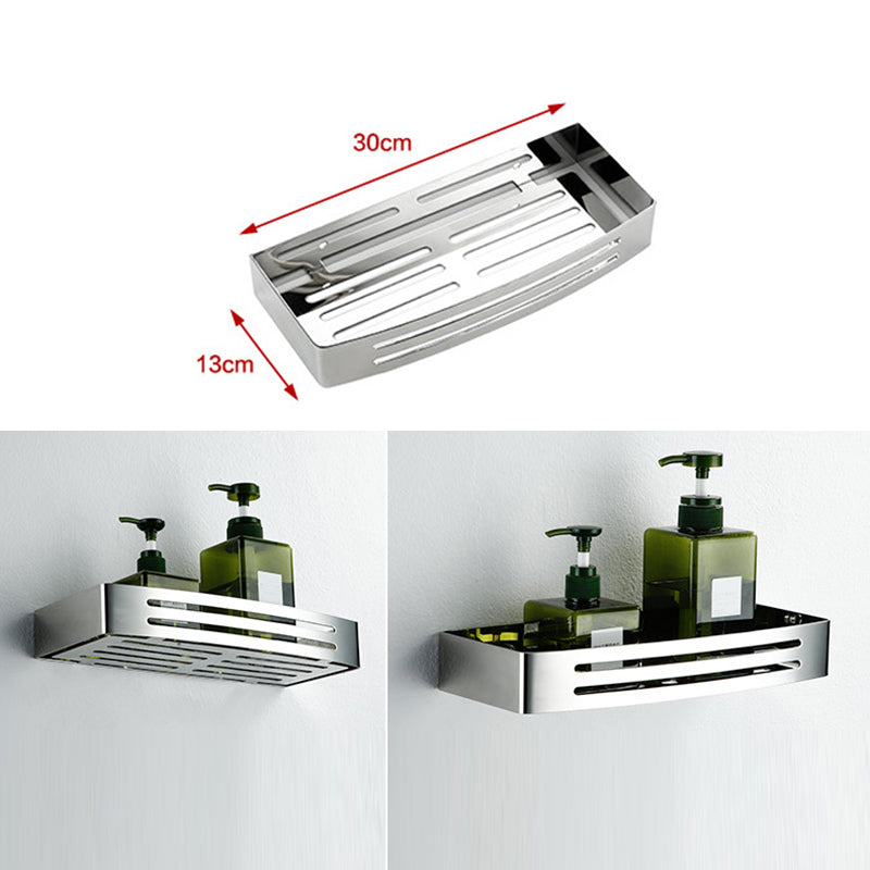 BowLift | Contemporary bathroom accessories single item or in set in silver