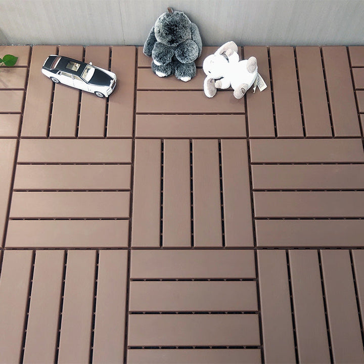 BowLift | 4-Slat 12" X 12" PVC Floor Tiles Connection Installation Floor Tiles