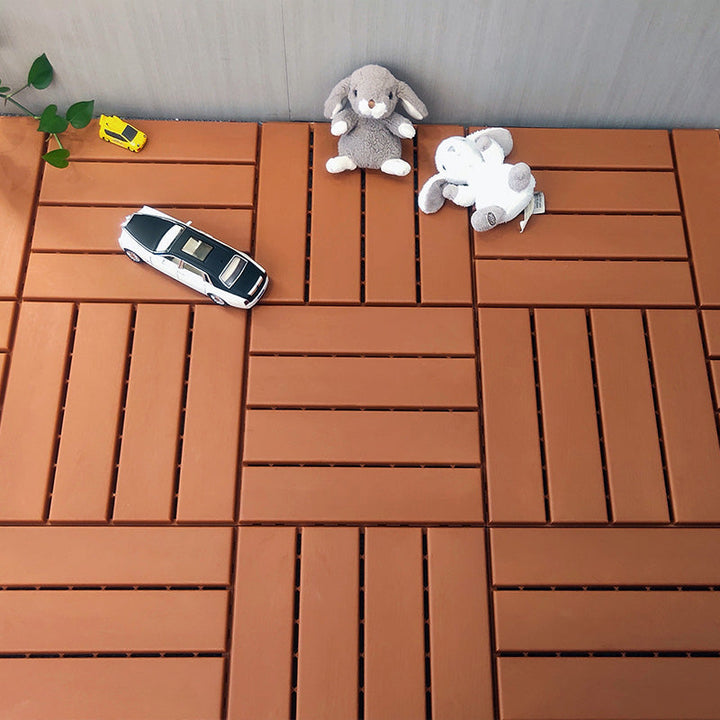 BowLift | 4-Slat 12" X 12" PVC Floor Tiles Connection Installation Floor Tiles