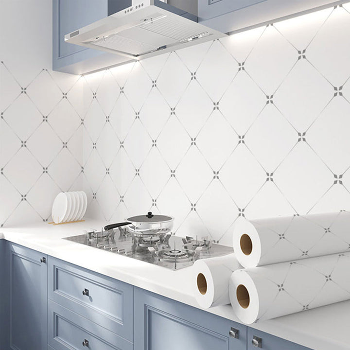 BowLift | Square Mosaic Peel & Stick Tiles Stain Resistant Kitchen Backsplash Tiles