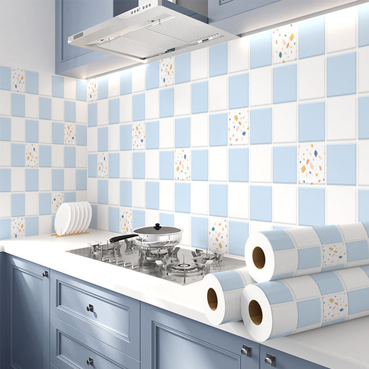 BowLift | Square Mosaic Peel & Stick Tiles Stain Resistant Kitchen Backsplash Tiles