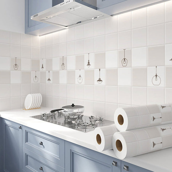 BowLift | Square Mosaic Peel & Stick Tiles Stain Resistant Kitchen Backsplash Tiles