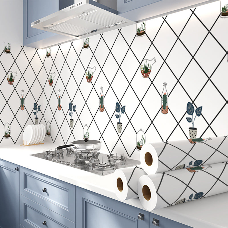 BowLift | Square Mosaic Peel & Stick Tiles Stain Resistant Kitchen Backsplash Tiles