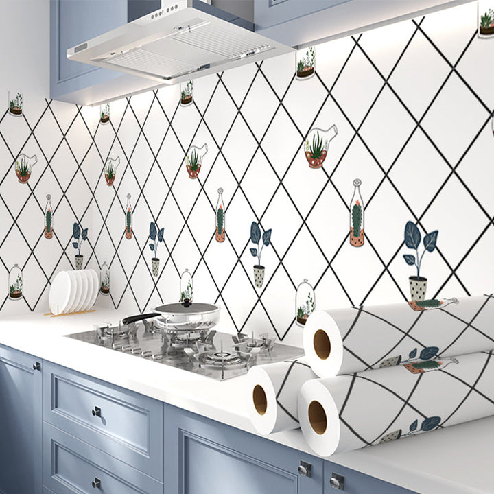 BowLift | Square Mosaic Peel & Stick Tiles Stain Resistant Kitchen Backsplash Tiles