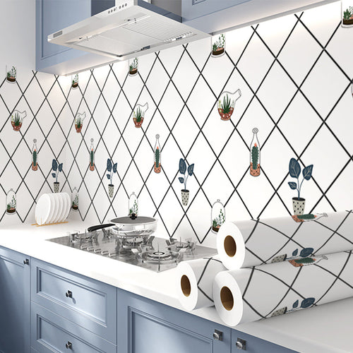 BowLift | Square Mosaic Peel & Stick Tiles Stain Resistant Kitchen Backsplash Tiles