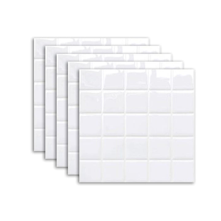 BowLift | White Mosaic Peel & Stick Tile Waterproof Kitchen Backsplash Wallpaper
