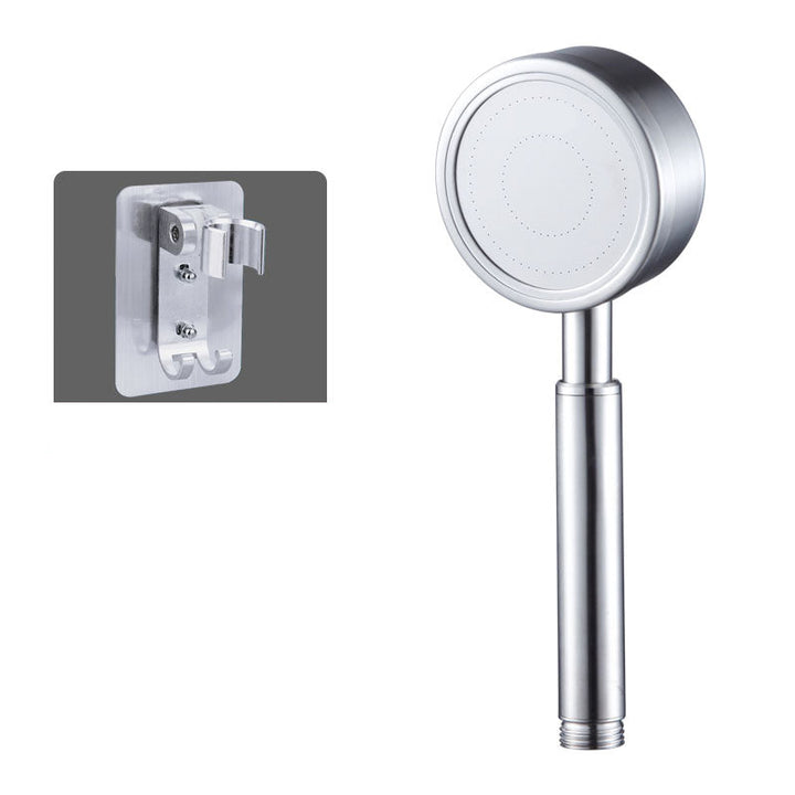 BowLift | Round Water Filtration Handheld Shower Medium Flow Stainless Steel Handheld Shower