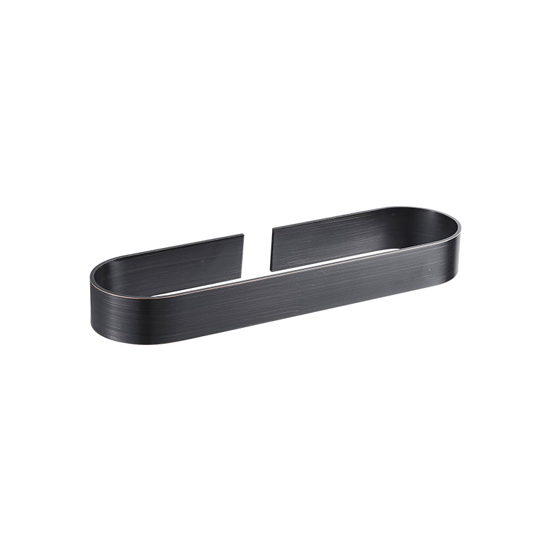 BowLift | 2-piece modern bathroom hardware set in gold/black, towel holder
