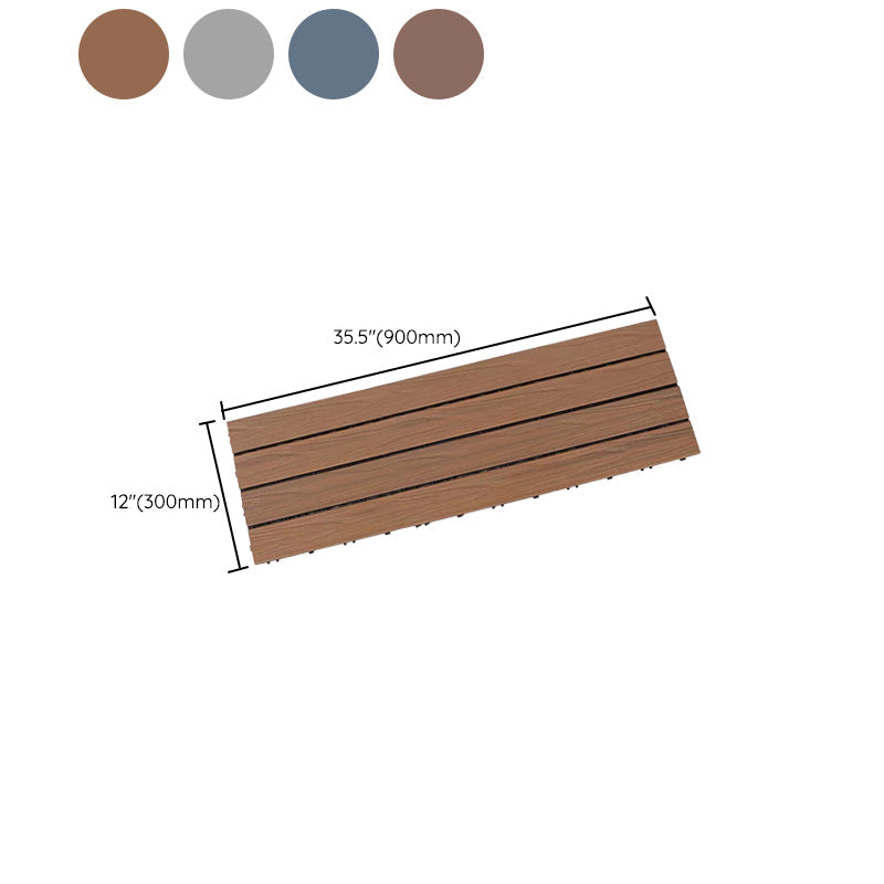 BowLift | Outdoor Ground Board Strips Composite Waterproof Square Deck Board