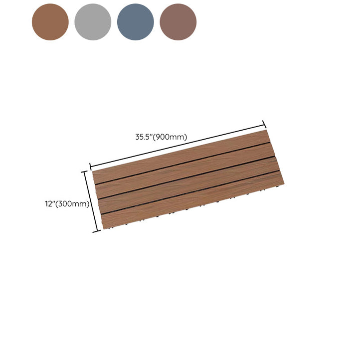 BowLift | Outdoor Ground Board Strips Composite Waterproof Square Deck Board