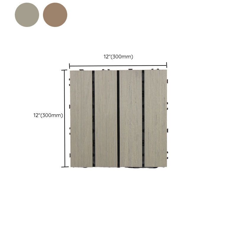 BowLift | Outdoor Ground Board Strips Composite Waterproof Square Deck Board
