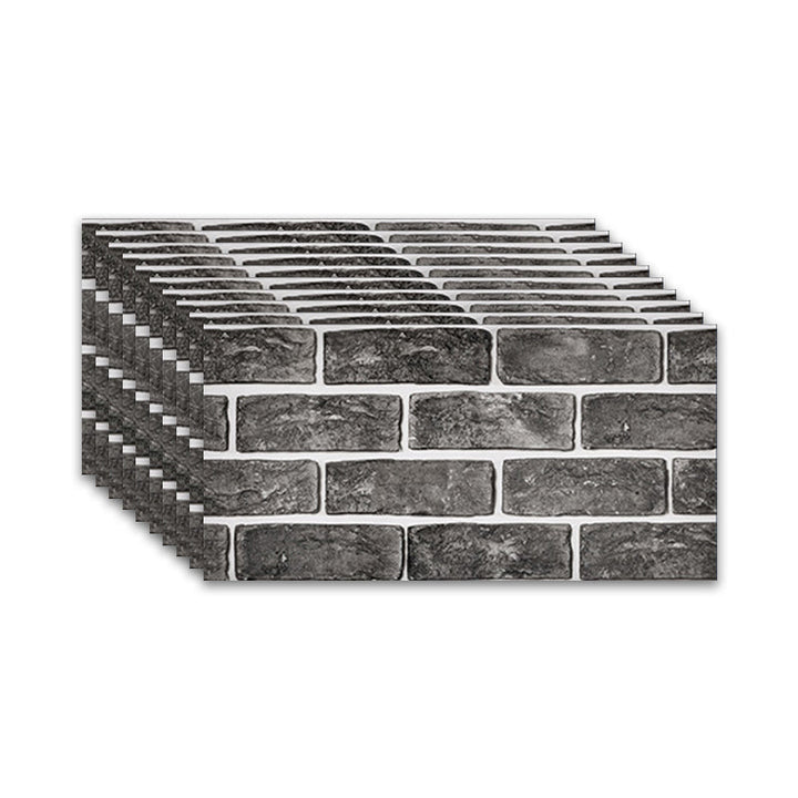 BowLift | Brick Joint Peel & Stick Tile 30 cm x 60 cm Rectangular PVC Wallpaper