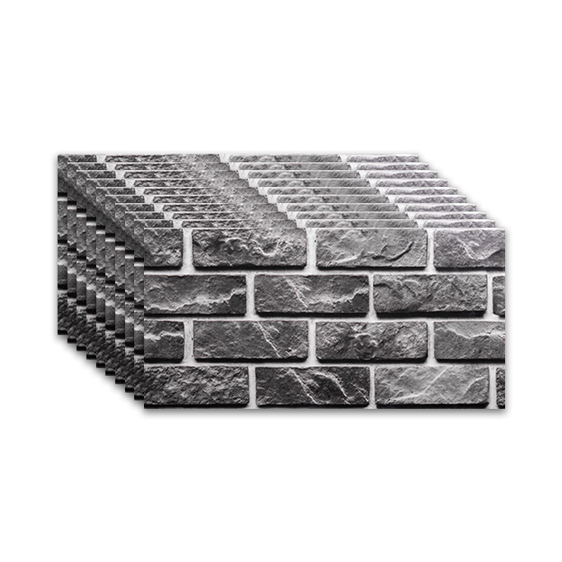 BowLift | Brick Joint Peel & Stick Tile 30 cm x 60 cm Rectangular PVC Wallpaper