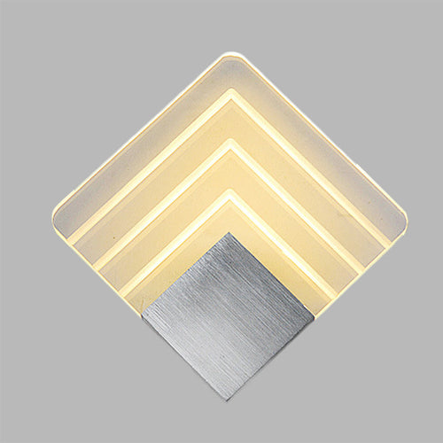 BowLift | Modernism Squared Wall Light Metal 5.5