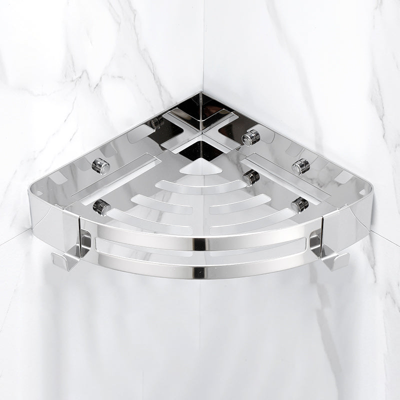 BowLift | Modern Gold/Silver 3-piece Bathroom Accessory Set, Bath Shelf