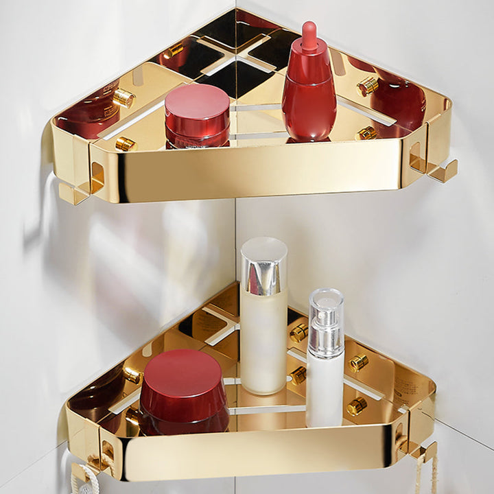 BowLift | Modern 3-Piece Bathroom Accessory Set in Stainless Steel, Bathroom Shelf