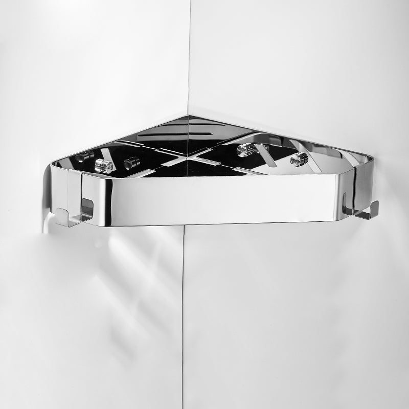 BowLift | Modern 3-piece bathroom accessory set made of stainless steel, bathroom shelf