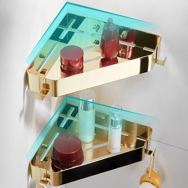 BowLift | Modern 3-piece bathroom accessory set made of stainless steel, bathroom shelf
