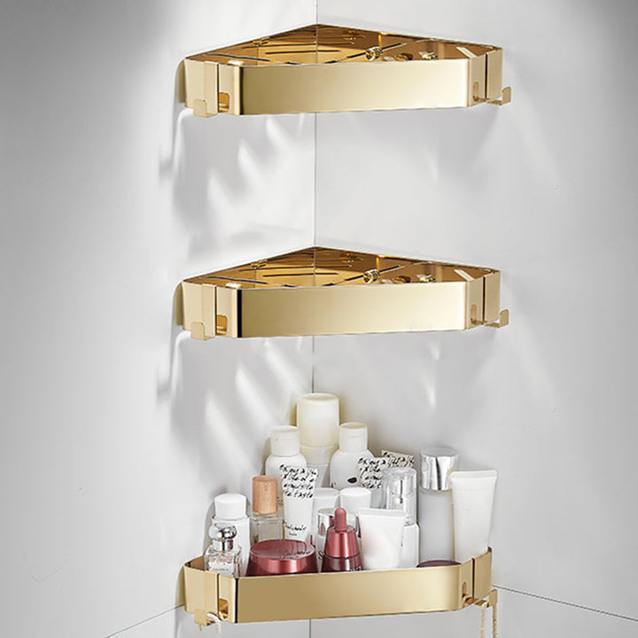 BowLift | Modern 3-Piece Bathroom Accessory Set in Stainless Steel, Bathroom Shelf