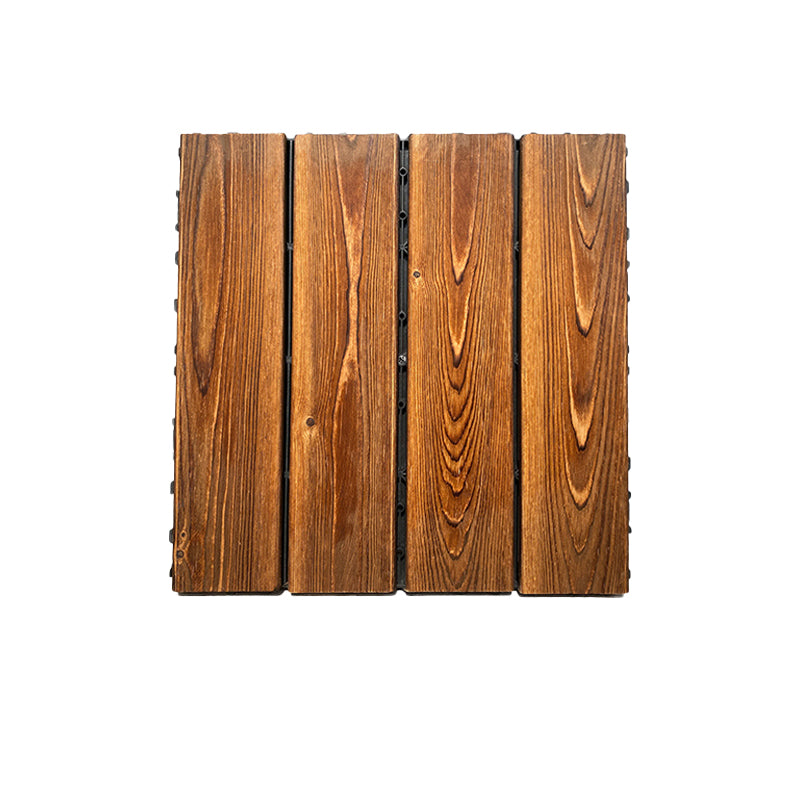 BowLift | Outdoor composite decking tiles with snap-in stripe detail kit decking tiles