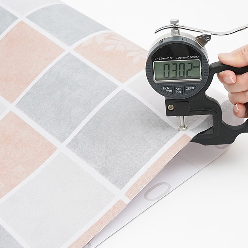 BowLift | Grid Mosaic Peel & Stick Tiles Scratch-resistant Wallpaper for Bathroom Back Wall