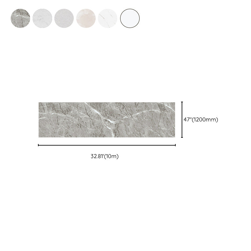 BowLift | Marble Texture Scratch Resistant Tile PVC Single Peel & Stick Tile for Bathroom Backsplash