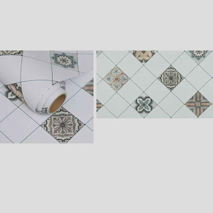 BowLift | Grid Mosaic Peel & Stick Tile Scratch-resistant Wallpaper for Backsplash