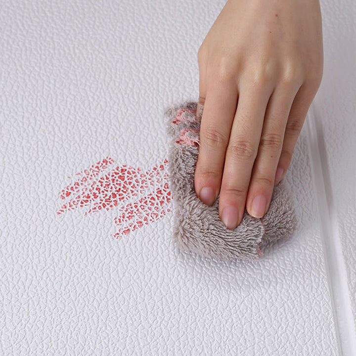 BowLift | Marbleized scratch-resistant PVC tile peel and stick tile for backsplash wall