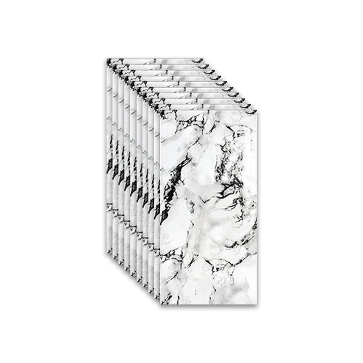 BowLift | Marbleized scratch-resistant PVC tile peel and stick tile for backsplash wall