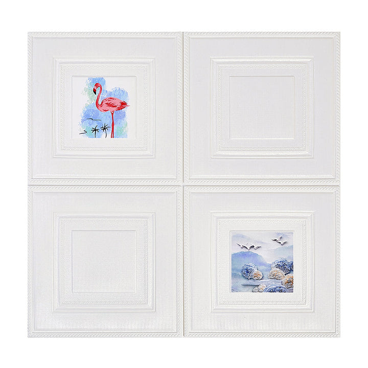 BowLift | Modern Wall Panel Cartoon Print Peel and Stick Waterproof Wall Panel