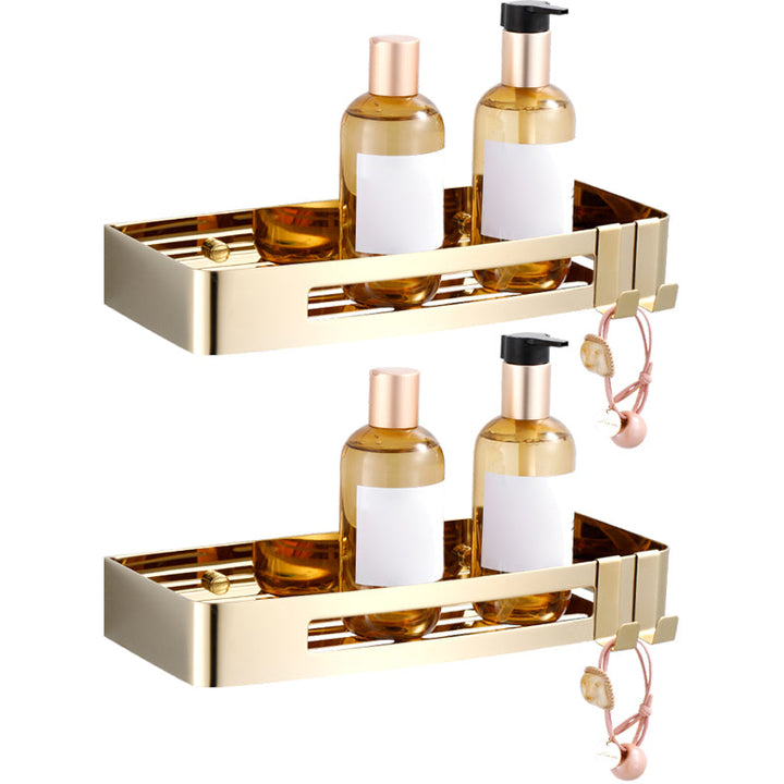BowLift | 3-piece modern bathroom accessory set made of stainless steel, bathroom shelf
