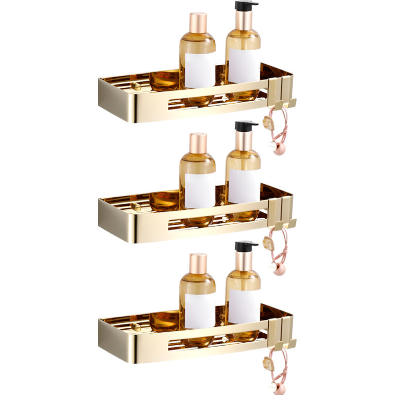 BowLift | 3-piece modern bathroom accessory set made of stainless steel, bathroom shelf