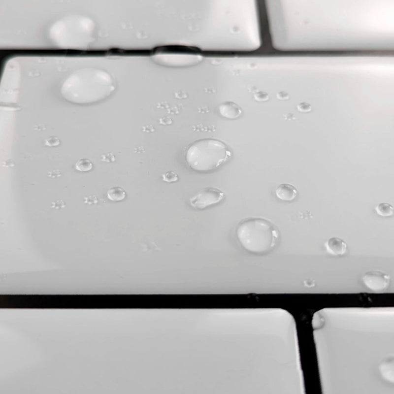 BowLift | White Subway Tile Waterproof PVC Peel & Stick Tile for Backsplash Wall