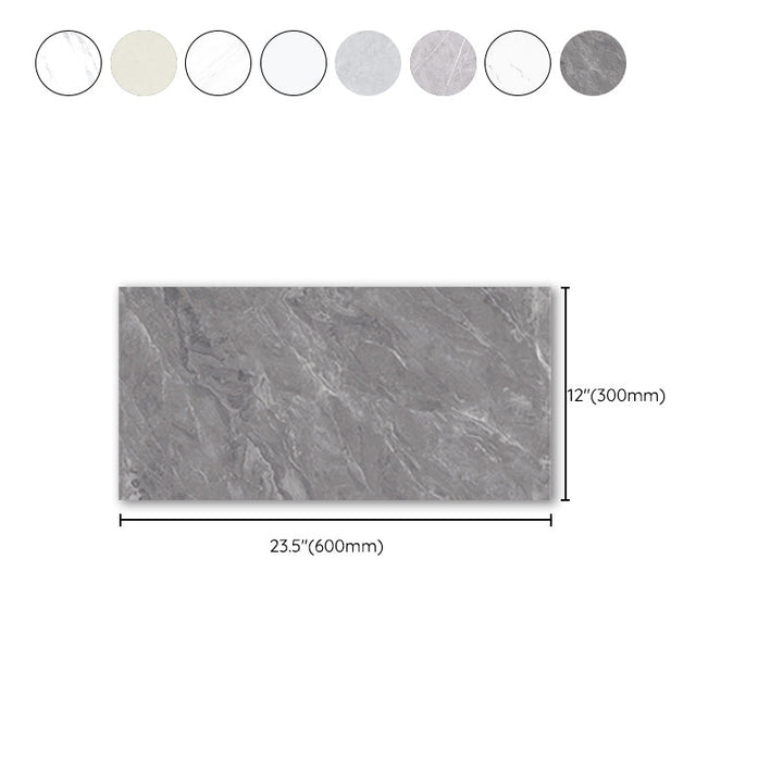 BowLift | Marbleizing Waterproof Tile PVC Single Peel & Stick Tile for Backsplash