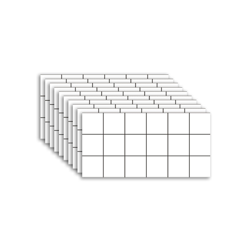 BowLift | Rectangular Waterproof Tile PVC Single Peel & Stick Tile for Backsplash